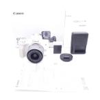  Canon Canon беззеркальный однообъективный камера EOS Kiss M стандарт zoom комплект белый [W2609017A]