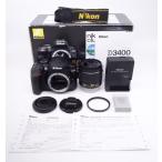 NIKON（ニコン）D3400 AF-P 18-55 VR レンズキット（18-55mm）ブラック