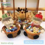 クリスマス お菓子 果物カゴ 可愛い ギフトカゴ クリスマス サンタクロース 大 小物 おしゃれ 飾り物 雑貨 玄関 置物 クリスマス用品