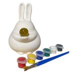 陶芸用品 素焼き 風水うさぎ貯金箱 工作キット 自由研究 休み 学校教材 色塗り Buyee Buyee 日本の通販商品 オークションの入札サポート 購入サポートサービス