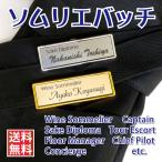 バッジ ネームバッジ ネームバッジ製作 名札 おしゃれ ローマ字 英語 オーダー メイド バッチ オリジナル ソムリエ クリップ キャプテン