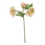 フリルクリスマスローズ ＃４８　ＧＲ／ＰＫ 造花 フラワー クリスマスローズ