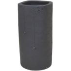 黒スパタ角型傘立立（信楽焼・陶器