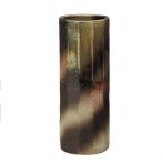 ビードロ面取傘立 （信楽焼き・陶