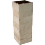 白泥スコール傘立 （信楽焼き・陶