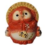 風水たぬき 赤　（大）　仕事運　