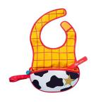 b.box(ビーボックス) お食事エプロン スプーン付き ディズニーモデル 収納バッグ一体型 丸洗いOK 【b.box正規品】 【ディズニートラベルビ