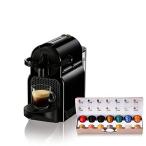 ネスプレッソ カプセル式コーヒーメーカー イニッシア ブラック ボーナスパック24カプセル入 期限2024.04.30 D40-BK-CO