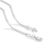 Dankadi Hip-Punk Solid 925 Sterling Silver Miami Cuban Link for Men and Wom