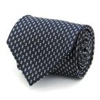 a dam and Eve бренд галстук мелкий рисунок рисунок квадратное рисунок шелк мужской темно-синий Adam&amp;Eve