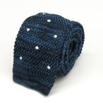 ブリックハウス ブランド ネクタイ 東京シャツ ニットタイ ドット柄 PO メンズ ネイビー BRICK HOUSE