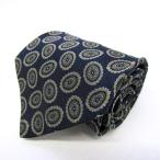 ショッピングゲラルディーニ ゲラルディーニ ブランド ネクタイ シルク 小紋柄 総柄 PO メンズ ネイビー GHERARDINI