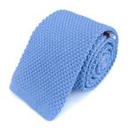 カンサイ ブランド ネクタイ ニットタイ ボーダー柄 PO メンズ ブルー KANSAI