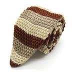 ショッピングニットタイ オースチンリード ブランド ネクタイ シルク ニットタイ ハンドメイド PO メンズ ベージュ Austin Reed
