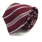 re Mu бренд галстук полоса рисунок шелк PO мужской красный LES MUES