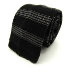 ショッピングニットタイ ブリックハウス ネクタイ ブランド ニットタイ シルク 東京シャツ PO メンズ ブラック BRICK HOUSE