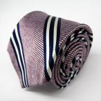 feafaks бренд галстук шелк полоса рисунок PO мужской розовый FAIRFAX