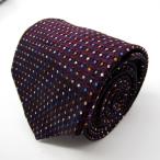 L бренд галстук шелк точка рисунок PO мужской лиловый ELLE