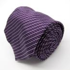 ryoukokikchi бренд галстук шелк полоса рисунок PO мужской лиловый R.KIKUCHI