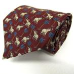  Jim Thompson бренд галстук шелк животное рисунок общий рисунок PO мужской красный JIM THOMPSON