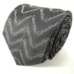  Calvin Klein бренд галстук шелк Logo общий рисунок PO мужской серый Calvin Klein