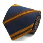  лен ткань Tailor бренд галстук шелк полоса рисунок PO мужской голубой Azabu tailor