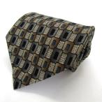 klitsua галстук бренд общий рисунок квадратное рисунок шелк PO мужской Brown KRIZIA