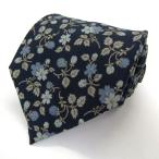  панама la галстук бренд общий рисунок цветочный принт шелк сделано в Японии PO мужской темно-синий PANARA