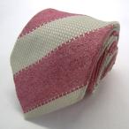  Perfect костюм Factory галстук бренд общий рисунок полоса рисунок linen шелк PO мужской белый × розовый P.S.FA