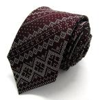  режим izm галстук бренд общий рисунок геометрический рисунок шелк . узкий галстук PO мужской вино mode ism
