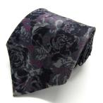  Lanvin галстук бренд общий рисунок растения рисунок шелк Франция производства PO мужской серый LANVIN