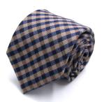  желтохвост k house галстук бренд общий рисунок в клетку Tokyo рубашка PO мужской бежевый × темно-синий BRICK HOUSE