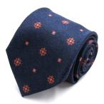 olihika галстук бренд общий рисунок мелкий рисунок рисунок шелк PO мужской темно-синий ORIHICA