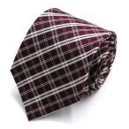  John pi earth галстук бренд общий рисунок в клетку шелк сделано в Японии PO мужской темно-красный JOHN PEARSE