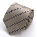  простой fre-zkla bat галстук бренд общий рисунок полоса рисунок шелк .PO мужской бежевый SIMPLE PHRASE CRAVAT