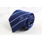  Versace бренд галстук mete.-sa рисунок полоса рисунок reji men taru шелк Италия производства PO мужской темно-синий VERSACE