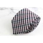  Hill тонн бренд галстук в клетку .. рисунок шелк лен Италия производства PO мужской темно-синий HILTON