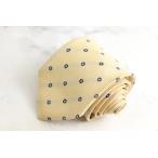 feafaks бренд галстук точка мелкий рисунок рисунок цветочный принт шелк сделано в Японии PO мужской бежевый FAIRFAX