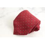  Ships бренд галстук точка мелкий рисунок рисунок квадратное рисунок шелк сделано в Японии PO мужской красный SHIPS