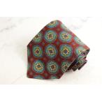 ivu* солнечный rolan бренд галстук YSL точка мелкий рисунок рисунок цветочный принт шелк Испания производства PO мужской Brown YVES SAINT LAURENT