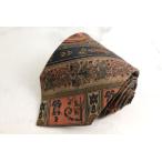  Aquascutum бренд галстук полоса рисунок peiz Lee рисунок шелк сделано в Японии PO мужской хаки Aquascutum