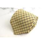 feafaks бренд галстук в клетку квадратное рисунок .. рисунок сделано в Японии PO мужской бежевый FAIRFAX