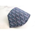  Hunting World бренд галстук Logo общий рисунок panel рисунок шелк Италия производства PO мужской голубой HUNTING WORLD