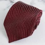  Emporio * Armani бренд галстук точка рисунок wave рисунок шелк Италия производства PO мужской wine red EMPORIO ARMANI
