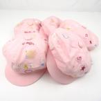  шляпа 5 позиций комплект не использовался Casquette вышивка розовый 52-54cm UV уход кондиционер k RaRe совместно много Kids для девочки 