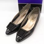 イヴ・サンローラン パンプス ブランド シューズ 靴 黒 レディース 34.5サイズ ブラック YVES SAINT LAURENT