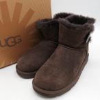 アグ ミニ ベイリーボタン ムートンブーツ ブランド シューズ 靴 レディース 23サイズ ブラウン UGG