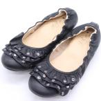 BB воздушный балетки плоская обувь бренд обувь сделано в Японии чёрный женский 23.5 размер черный B.B.air