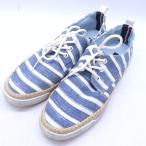  Tommy Hilfiger deck shoes мокасины спортивные туфли бренд обувь мужской 8M размер бледно-голубой × белый TOMMY HILFIGER