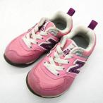 ニューバランス スニーカー ローカット KS574PI 靴 シューズ キッズ 女の子用 14サイズ ピンク NEW BALANCE